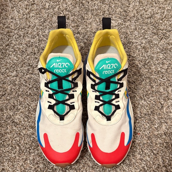 nike 270 react multicolor